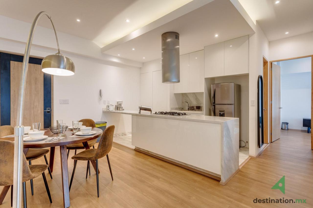 Lovely & Spacious Apartment With Pool & Gym In La Condesa - Icon Mexikóváros Kültér fotó