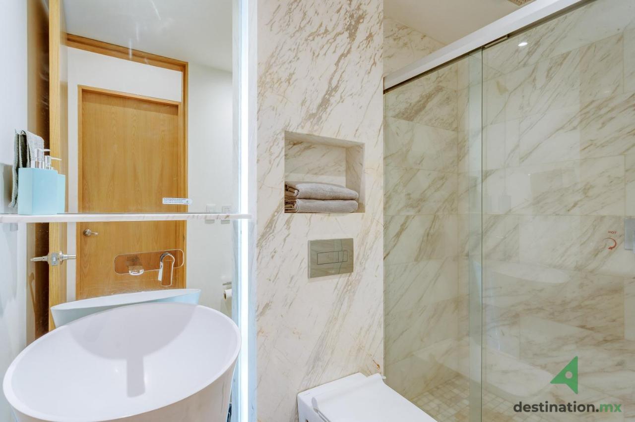 Lovely & Spacious Apartment With Pool & Gym In La Condesa - Icon Mexikóváros Kültér fotó